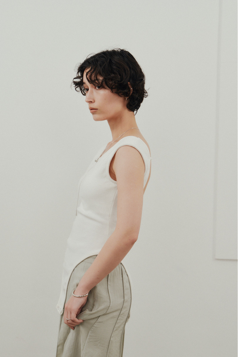 バックオープンボディスーツ 詳細画像 WHT 10