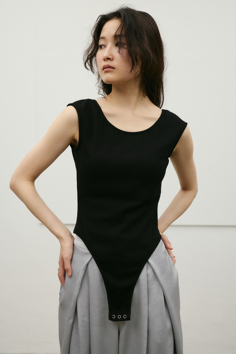 バックオープンボディスーツ 詳細画像 BLK 4