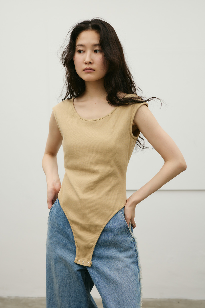 バックオープンボディスーツ 詳細画像 BEG 7