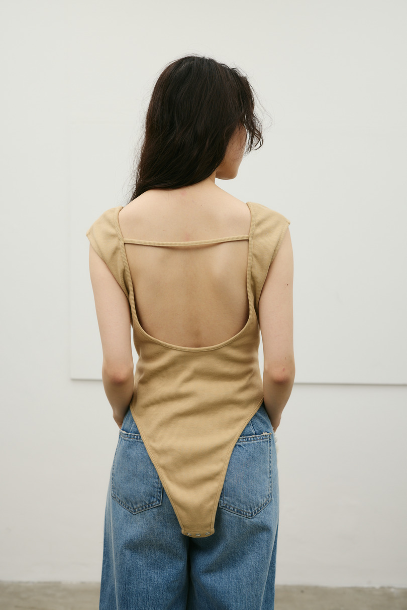 バックオープンボディスーツ 詳細画像 BEG 9