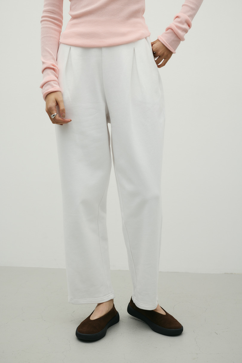 タックバレルスウェットパンツ