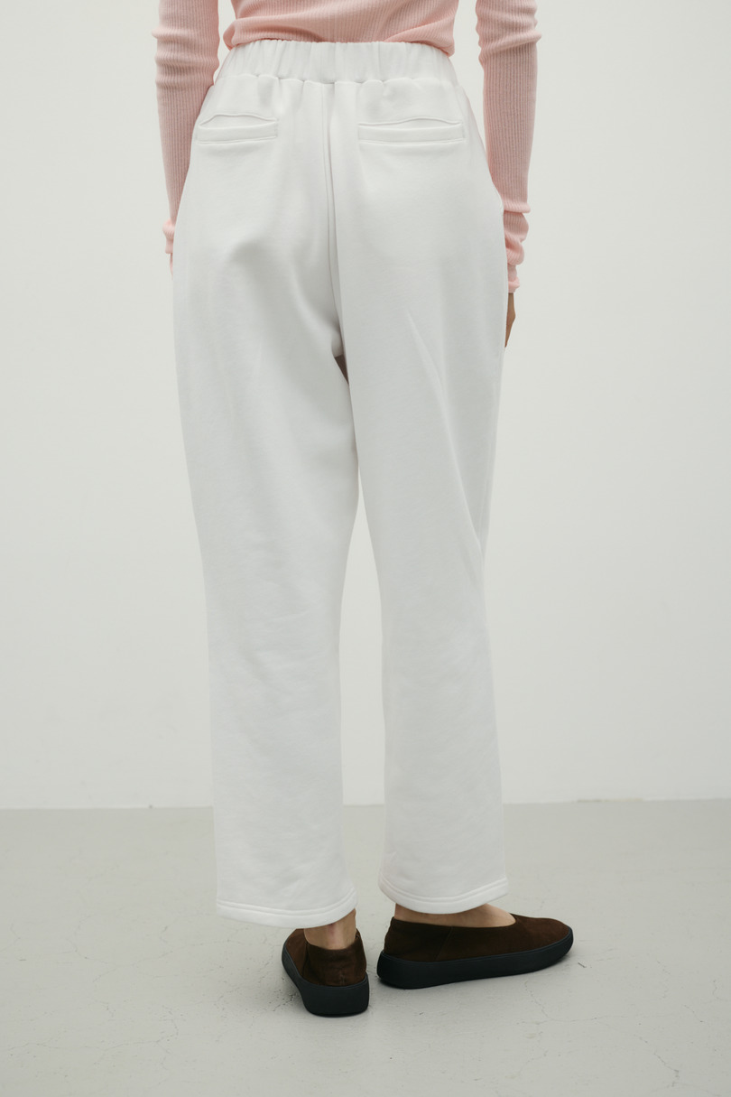 タックバレルスウェットパンツ 詳細画像 WHT 6