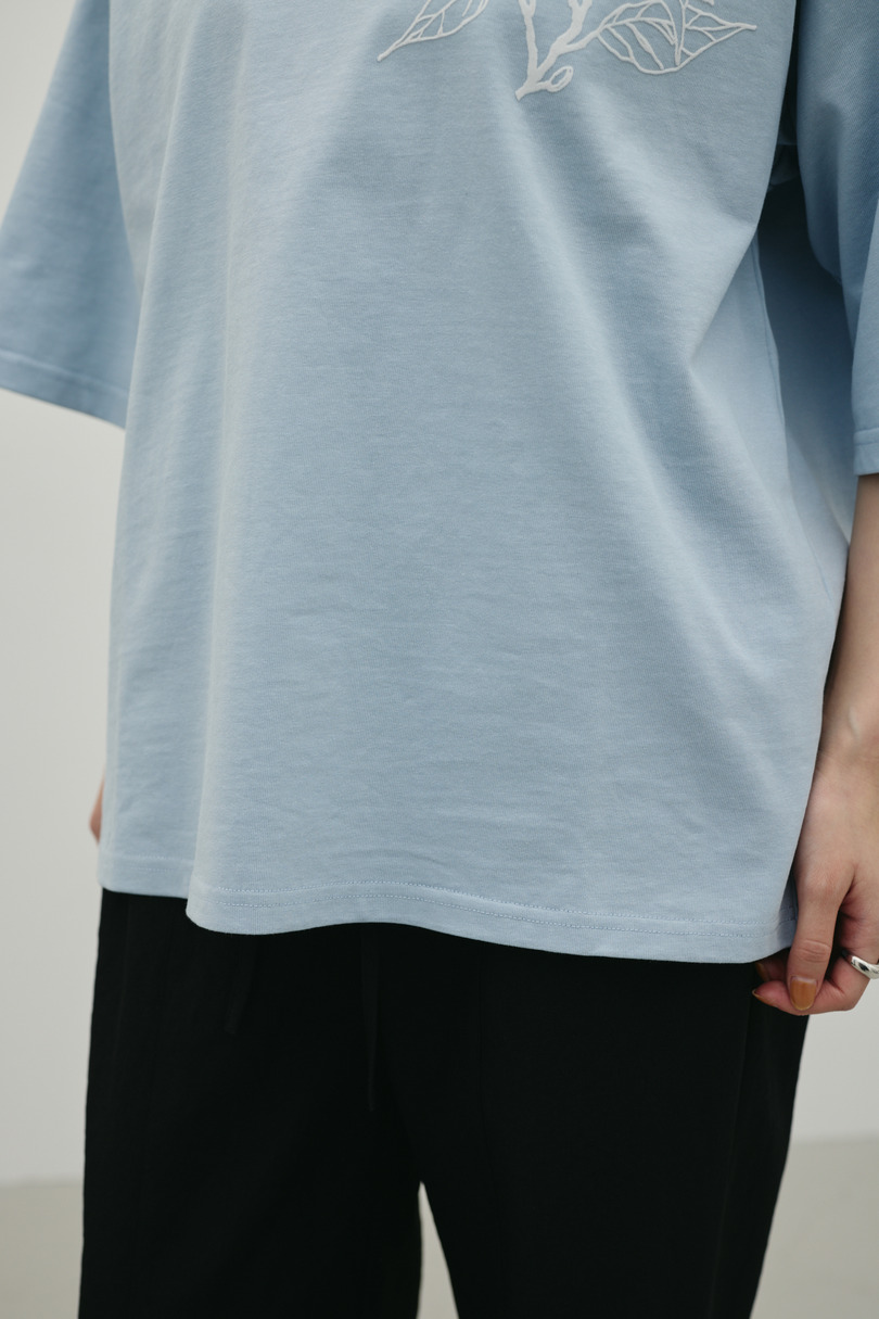 フロッキープリントフラワーT 詳細画像 SAX 10