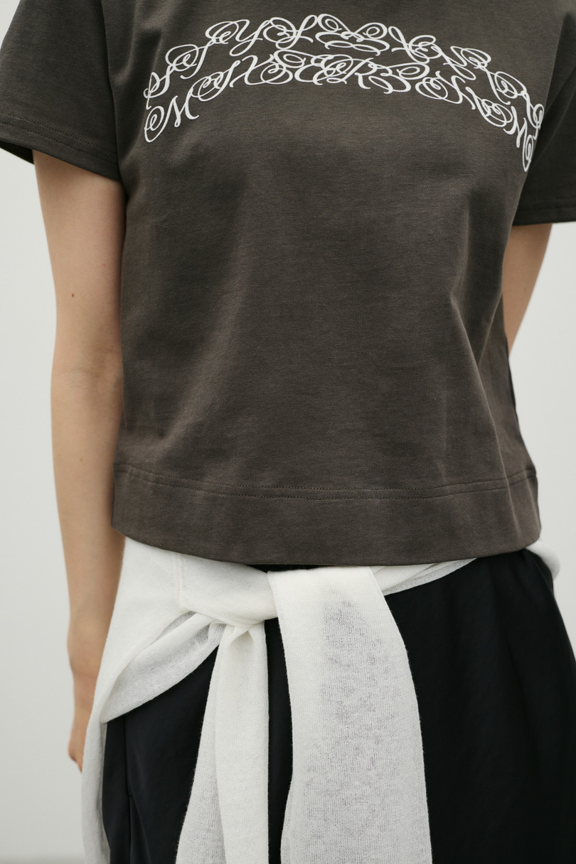 グラフィックロゴT 詳細画像 GRY 7