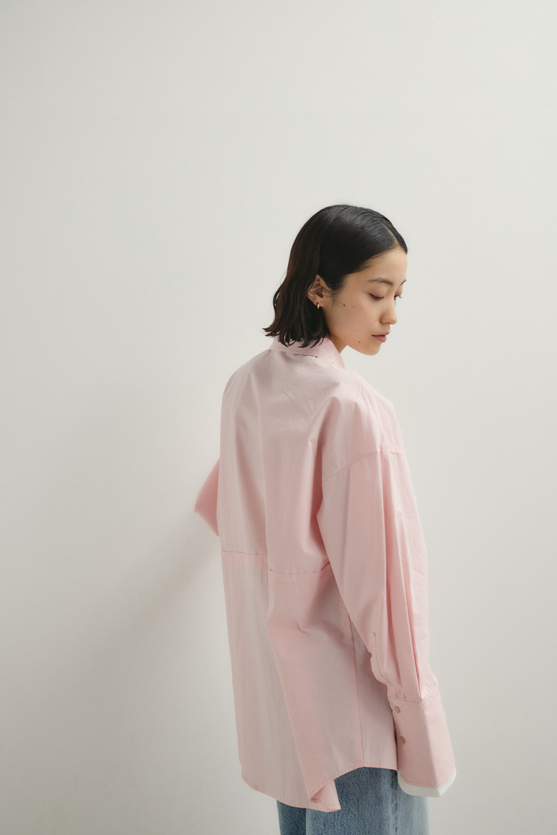 カッティングレイヤードカフスシャツ 詳細画像 PNK 6