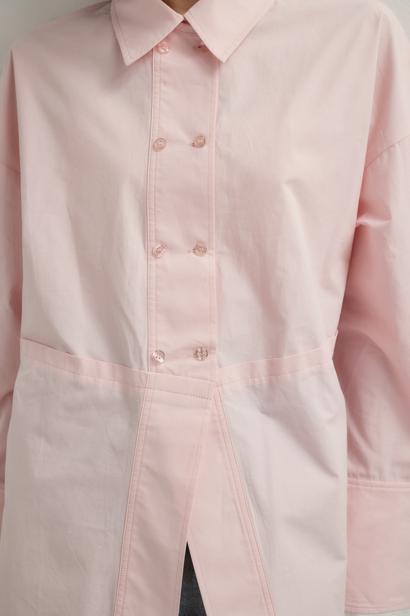 カッティングレイヤードカフスシャツ 詳細画像 PNK 7