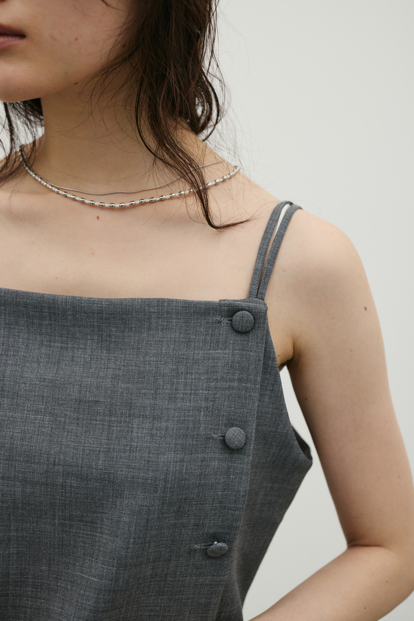 マニッシュボタンベスト 詳細画像 GRY 10