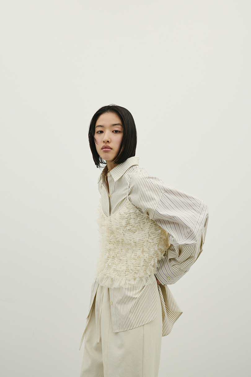 チュールフリルキャミ 詳細画像 IVOY 4