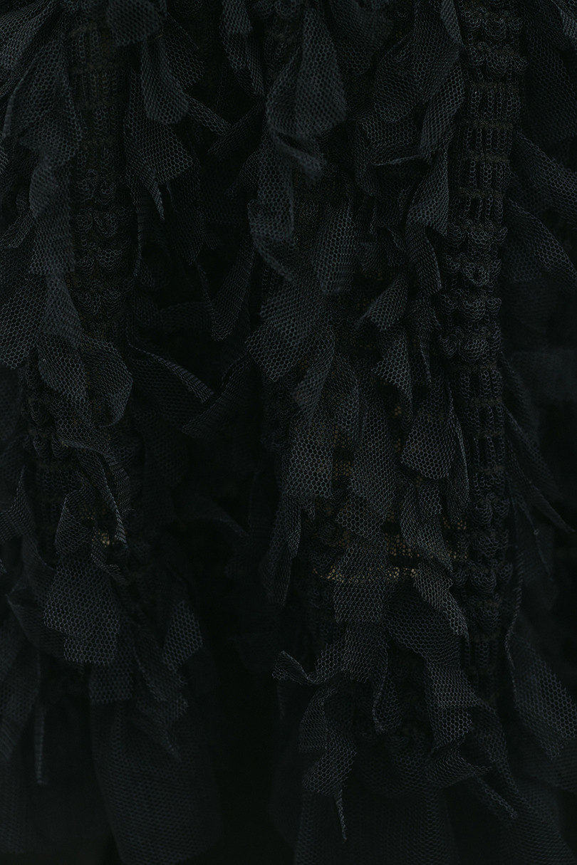チュールフリルキャミ 詳細画像 BLK 16