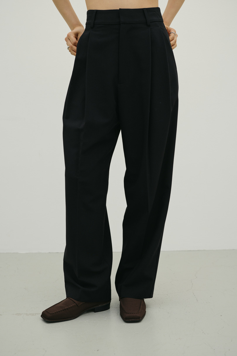 ベーシックツータックパンツ 詳細画像 BLK 4