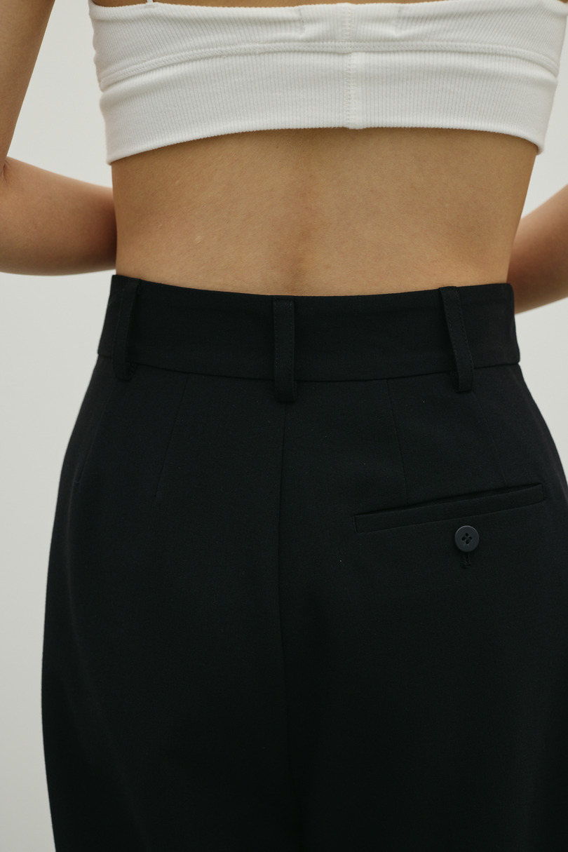 ベーシックツータックパンツ 詳細画像 BLK 8