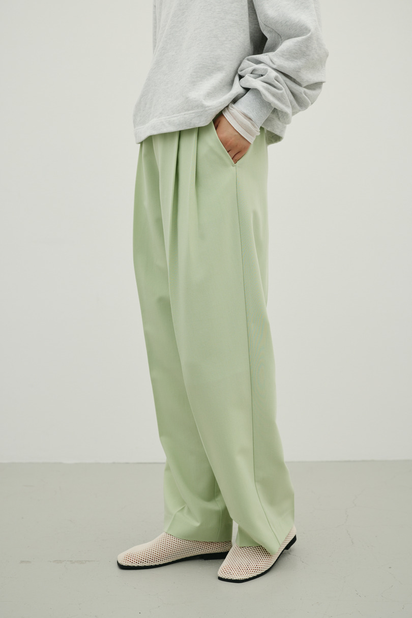ベーシックツータックパンツ 詳細画像 L/GRN 3