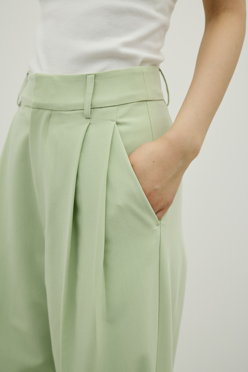 ベーシックツータックパンツ 詳細画像 L/GRN 7