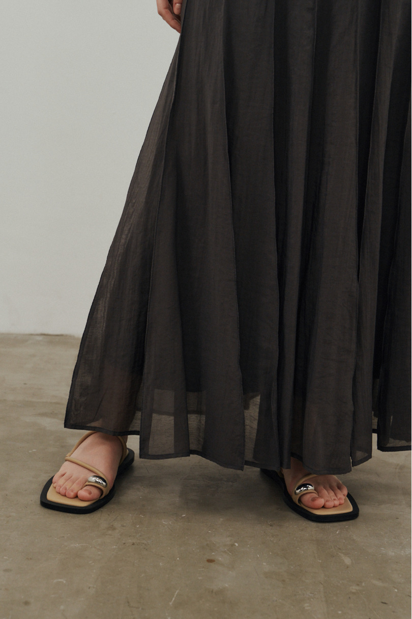 ピンタックシアースカート 詳細画像 C.GRY 11