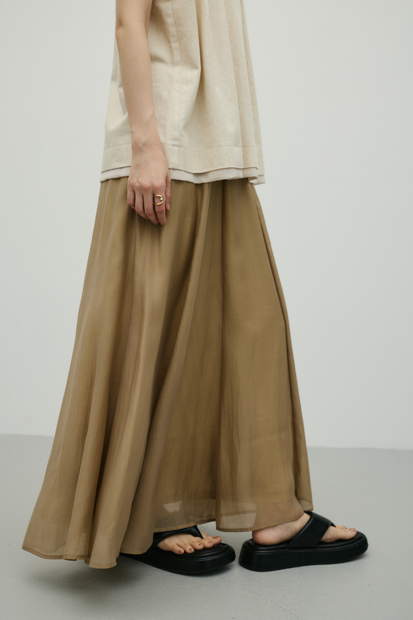 シアーナロースカート 詳細画像 BEG 2