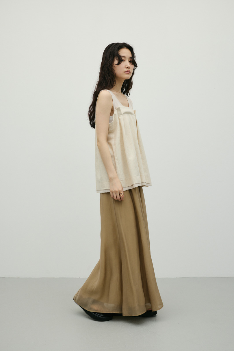 シアーナロースカート 詳細画像 BEG 4