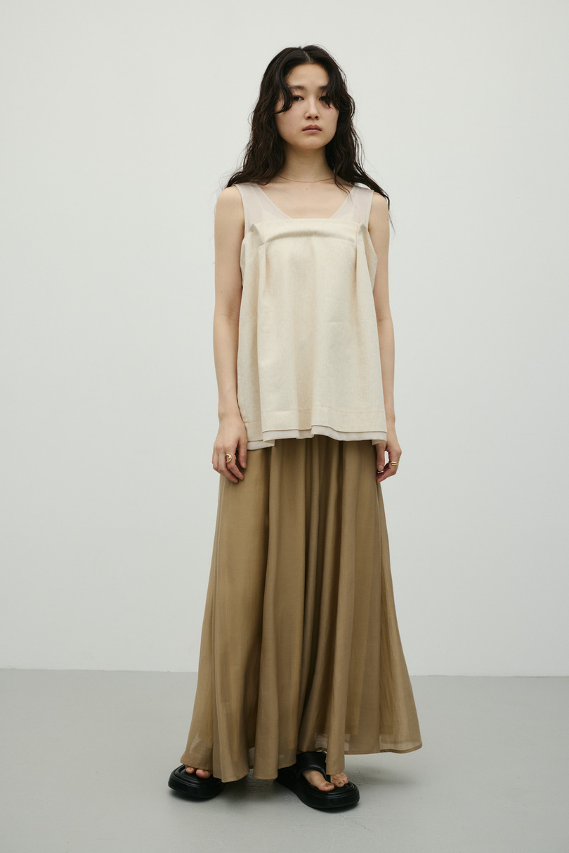 シアーナロースカート 詳細画像 BEG 5