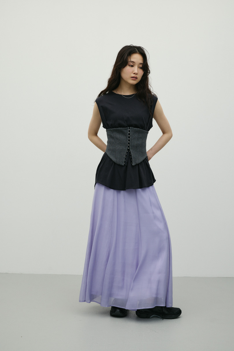 シアーナロースカート 詳細画像 PUR 2