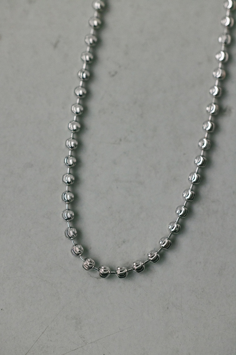 ボールチェーンネックレス 詳細画像 SLV 5