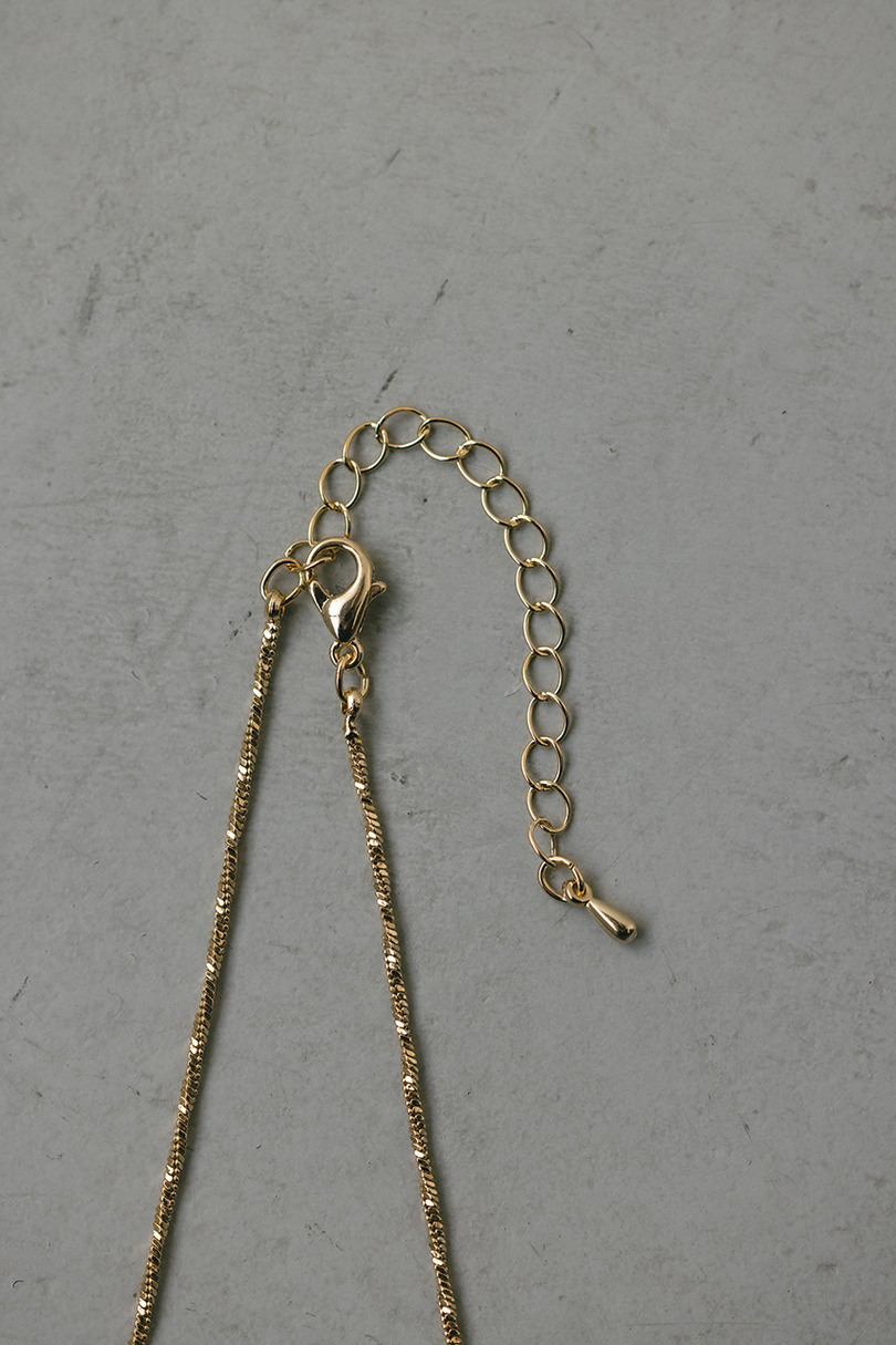 スネイクグリッターネックレス 詳細画像 GLD 6