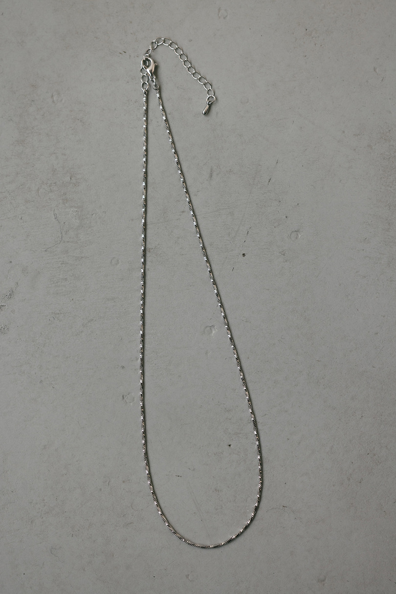 スネイクグリッターネックレス 詳細画像 SLV 3