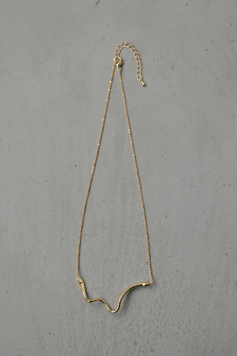 ニュアンスモチーフネックレス