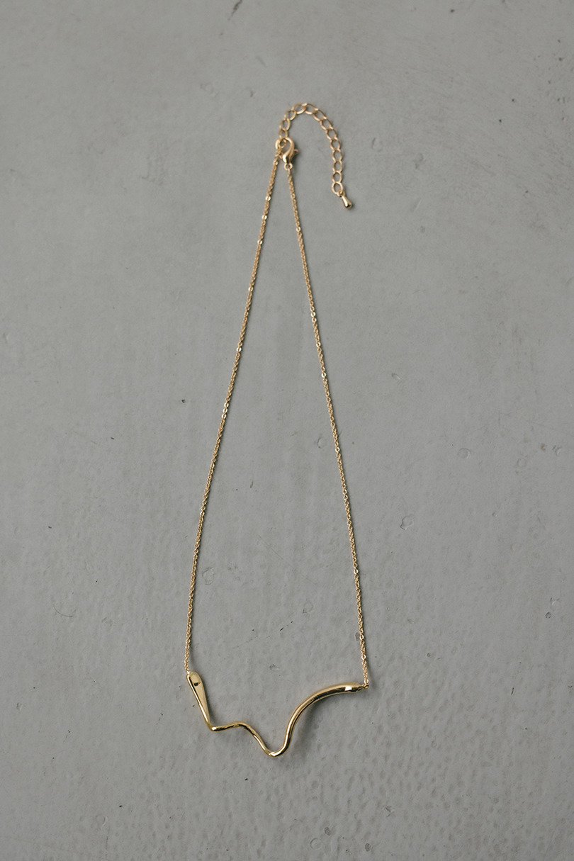 ニュアンスモチーフネックレス