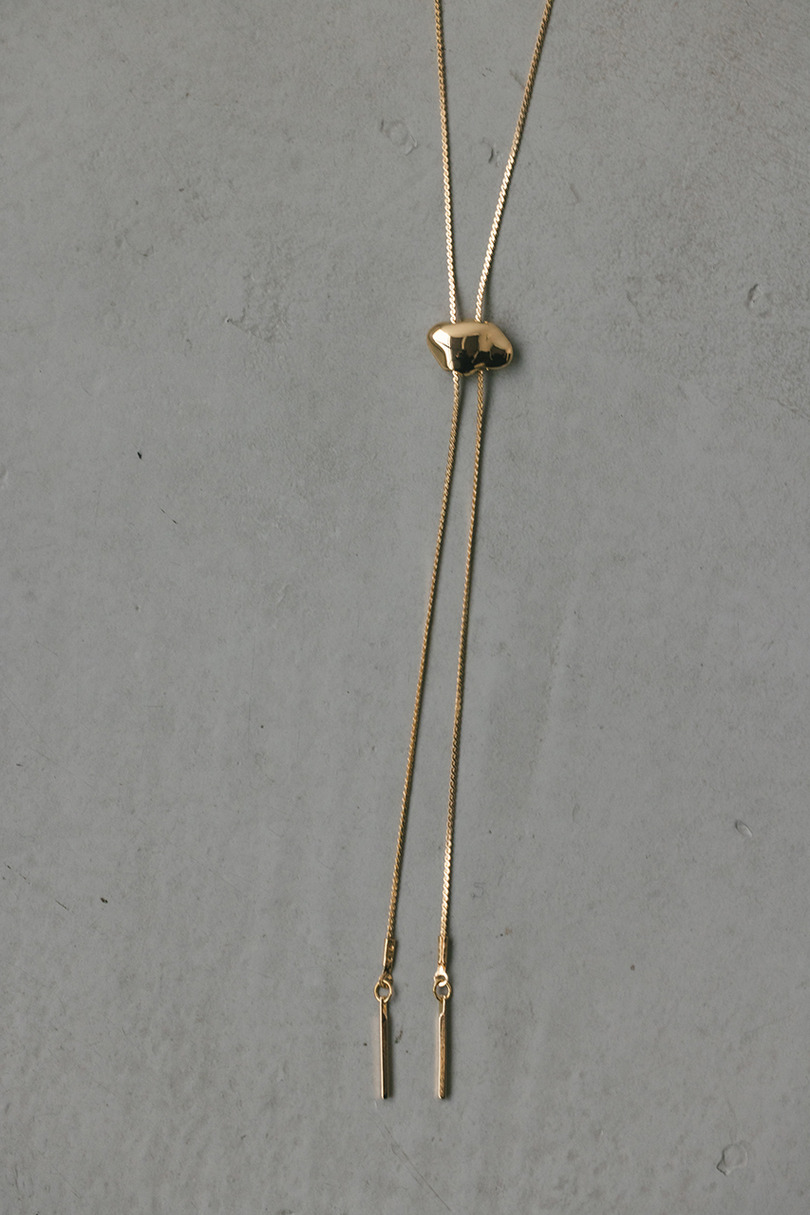 モチーフタイネックレス 詳細画像 GLD 3