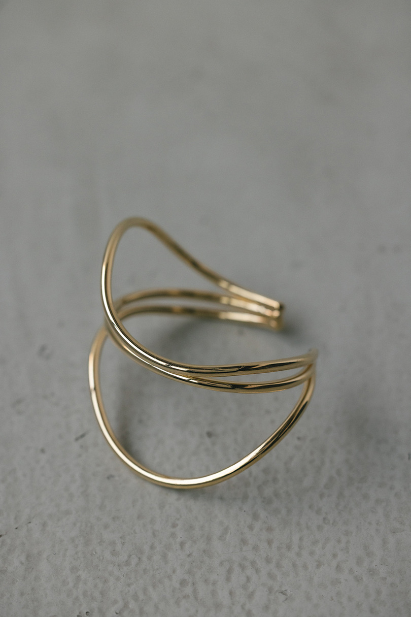 ウェーブバングル 詳細画像 GLD 2