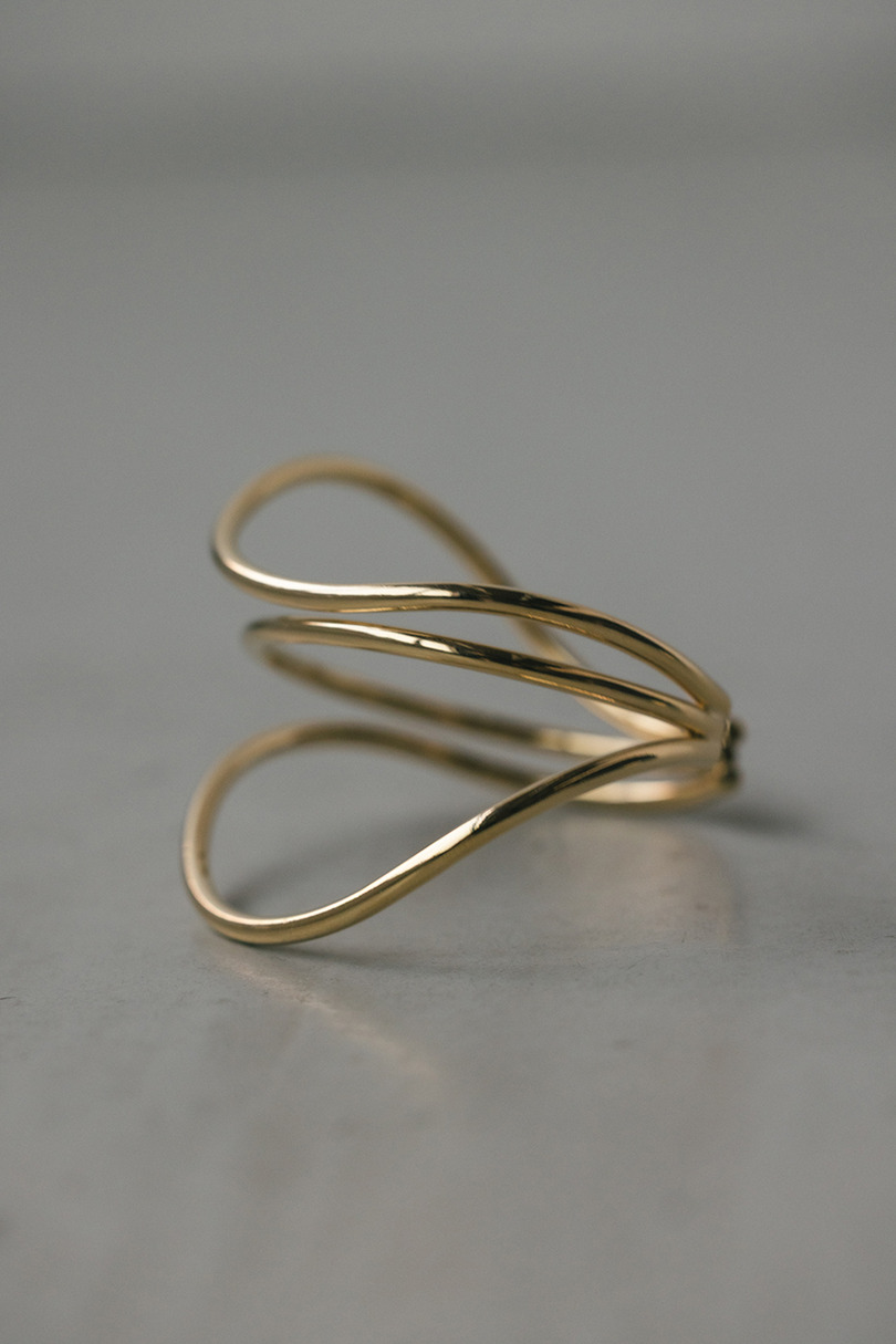 ウェーブバングル 詳細画像 GLD 3