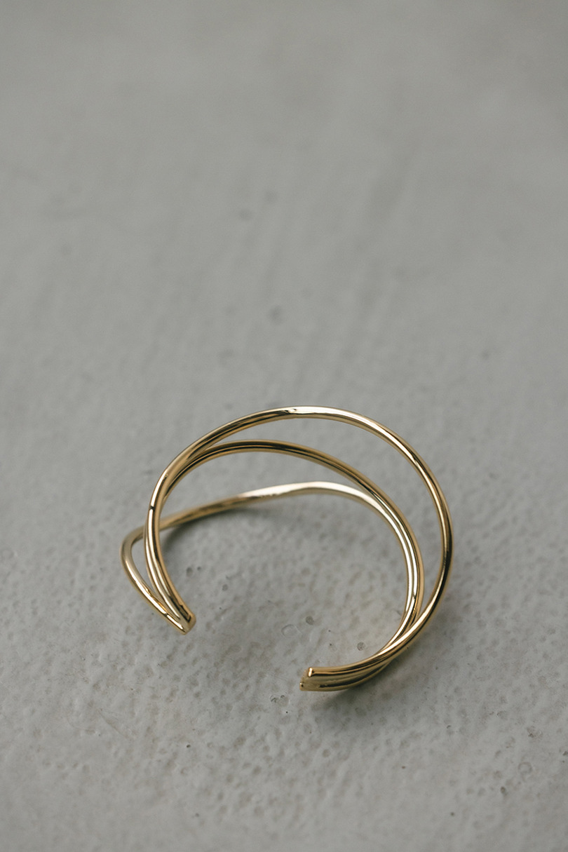 ウェーブバングル 詳細画像 GLD 5