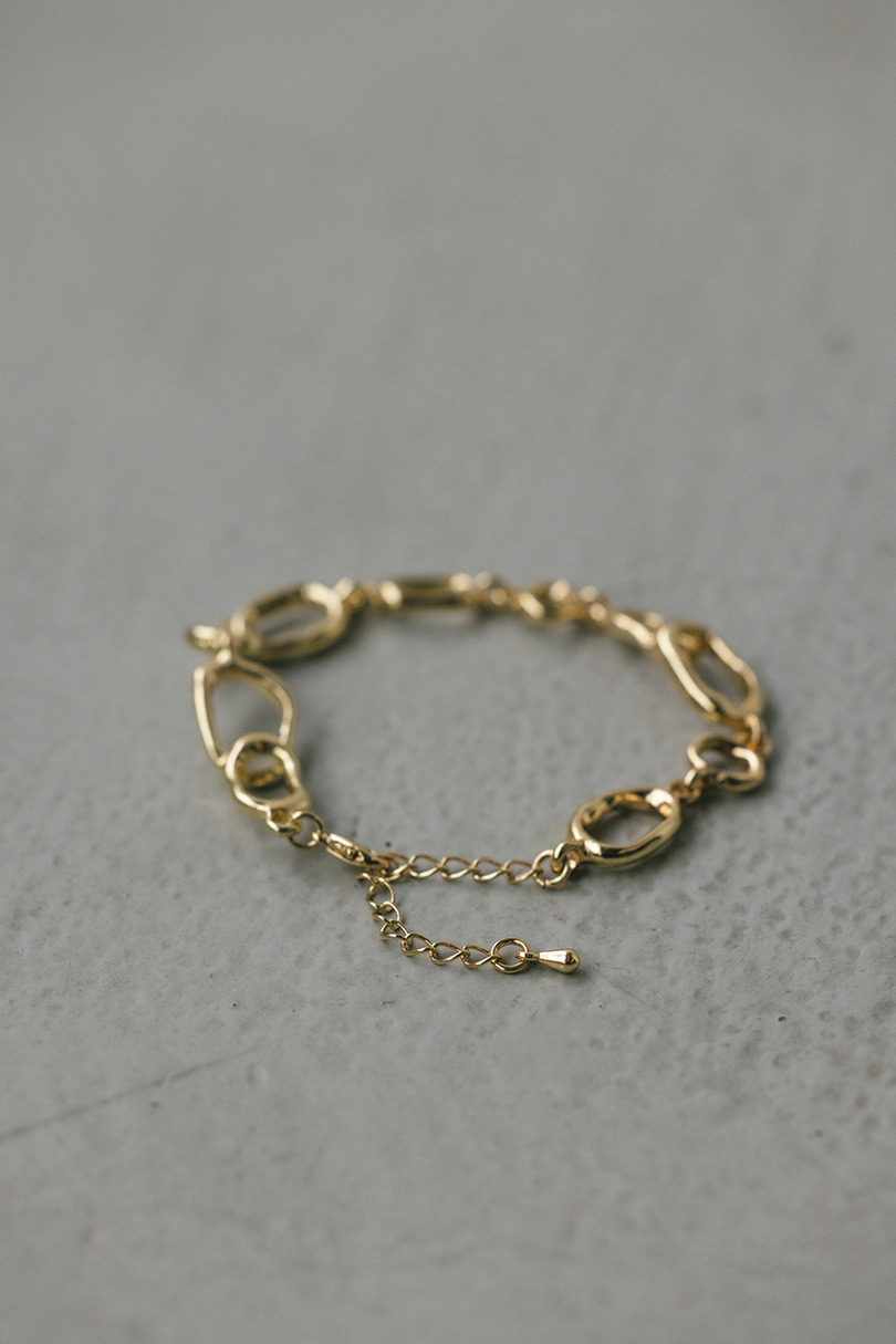 ランダムリングブレスレット 詳細画像 GLD 3