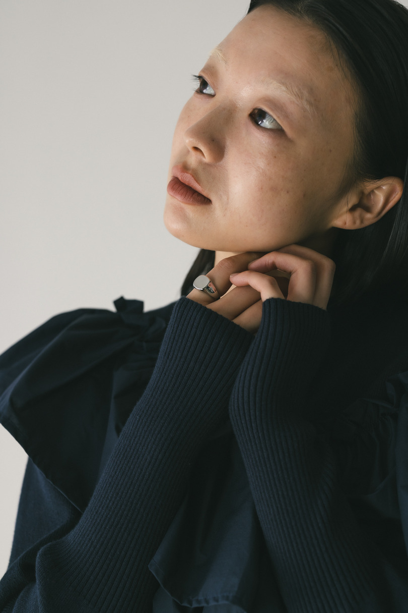 サークルシグネットリング 詳細画像 SLV 2