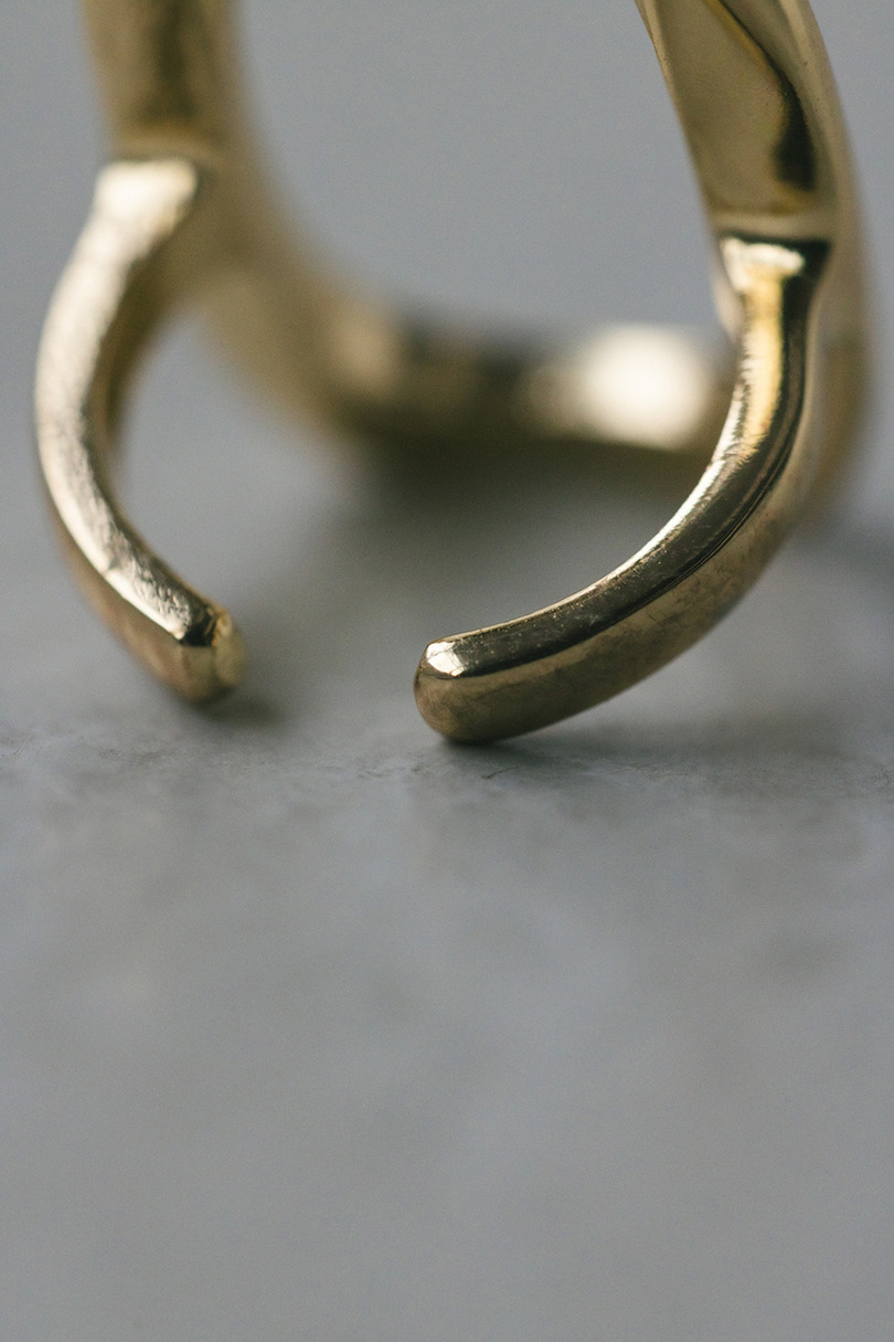 オーバルモチーフリング 詳細画像 GLD 8