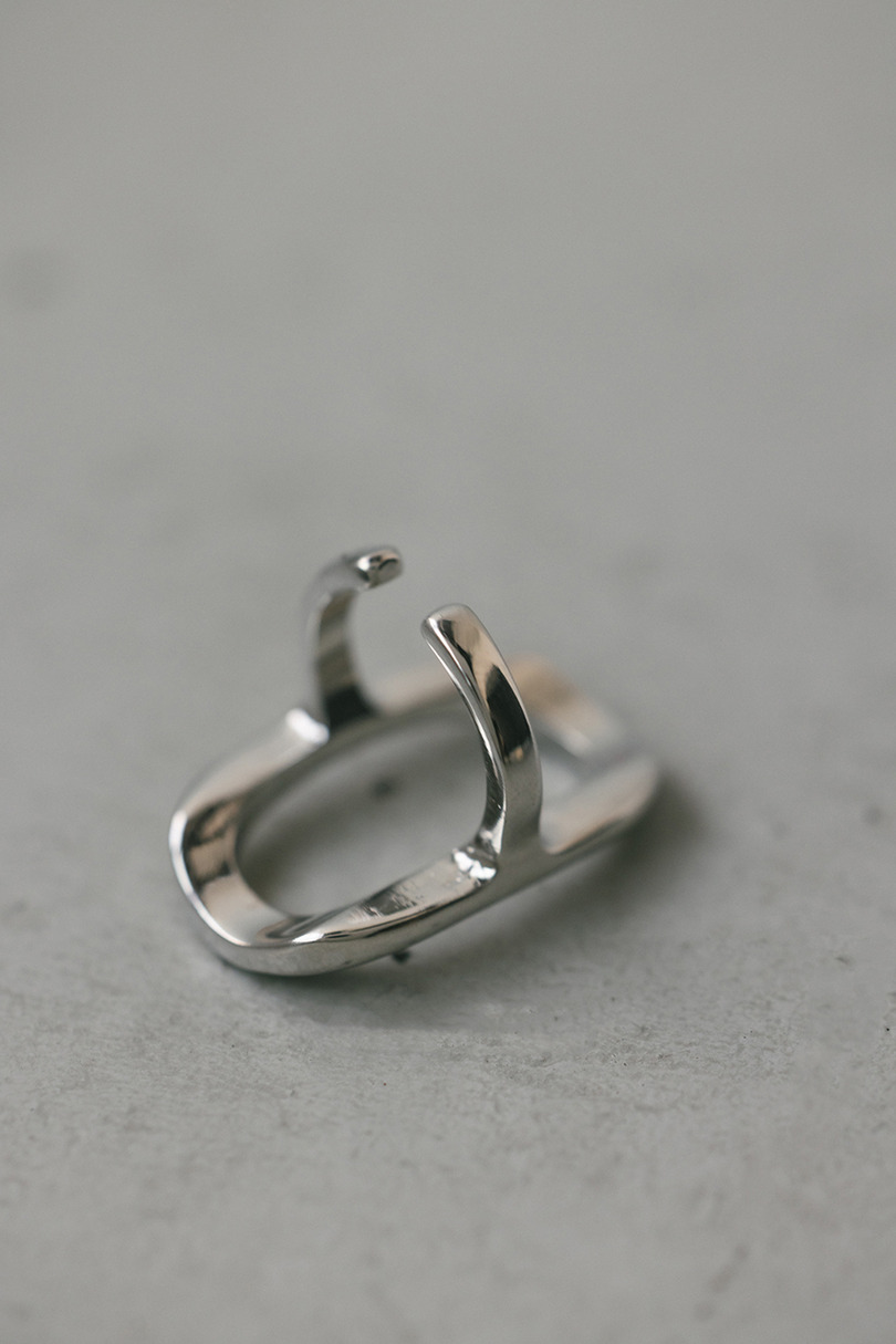 オーバルモチーフリング 詳細画像 SLV 10