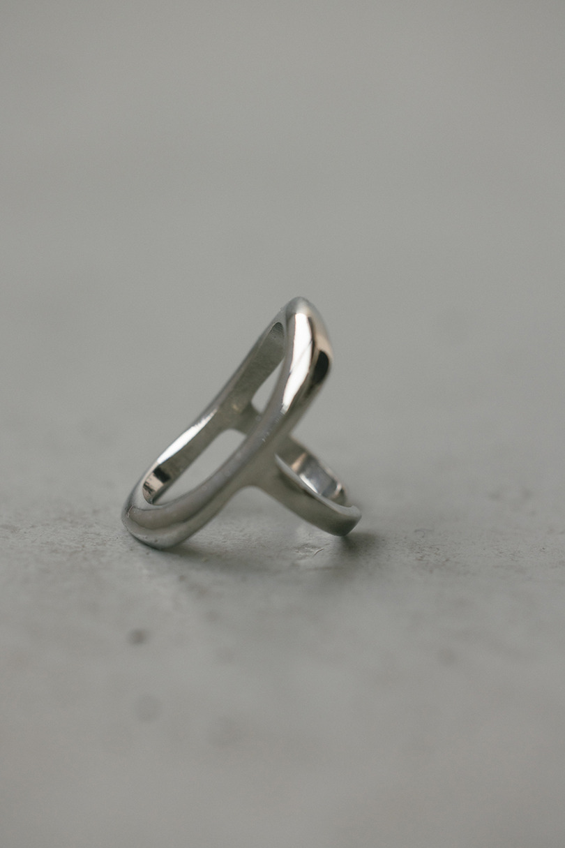 オーバルモチーフリング 詳細画像 SLV 4