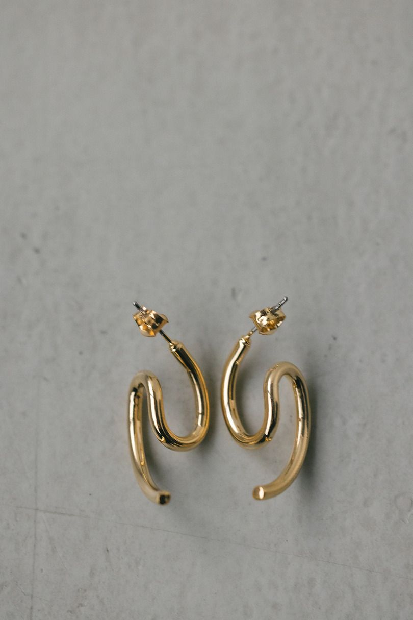 ノットラインピアス 詳細画像 GLD 2