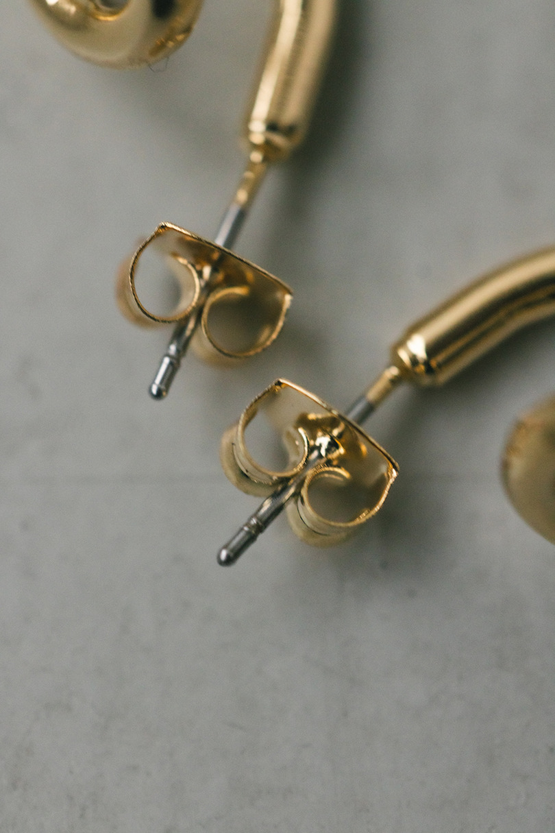 ノットラインピアス 詳細画像 GLD 6