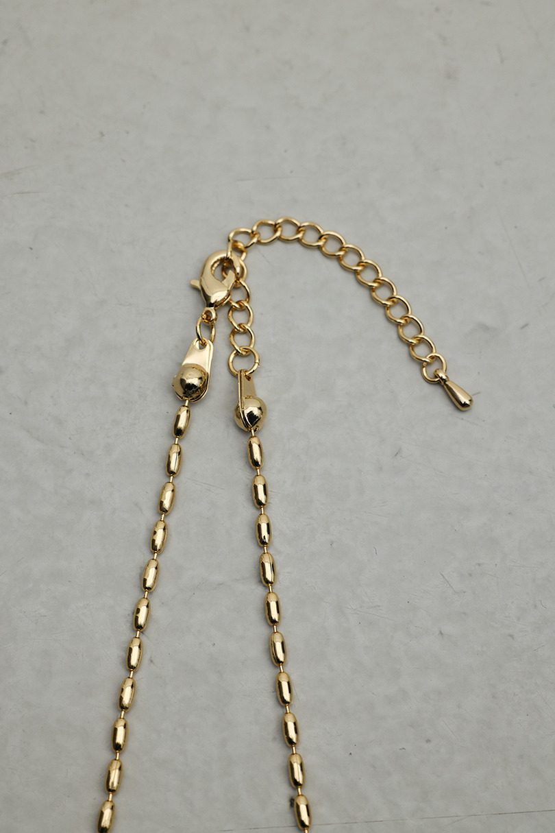 オーバルチェーンネックレス 詳細画像 GLD 6