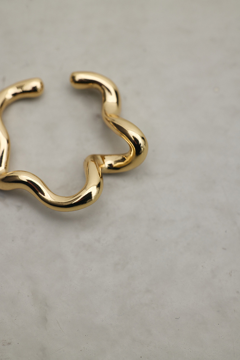 ウェーブラインイヤーカフ 詳細画像 GLD 12