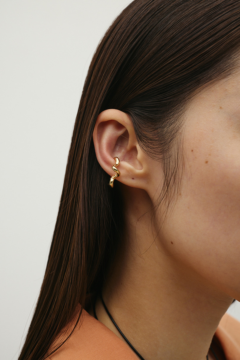 ウェーブラインイヤーカフ 詳細画像 GLD 2