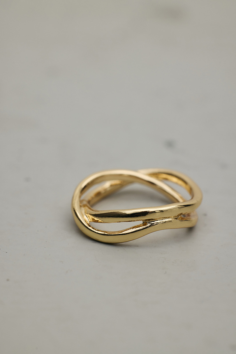 クロスラインリング 詳細画像 GLD 4