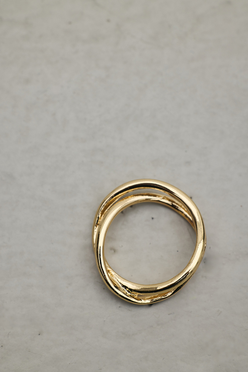 クロスラインリング 詳細画像 GLD 6