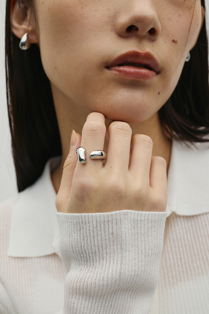 ニュアンスモチーフリング