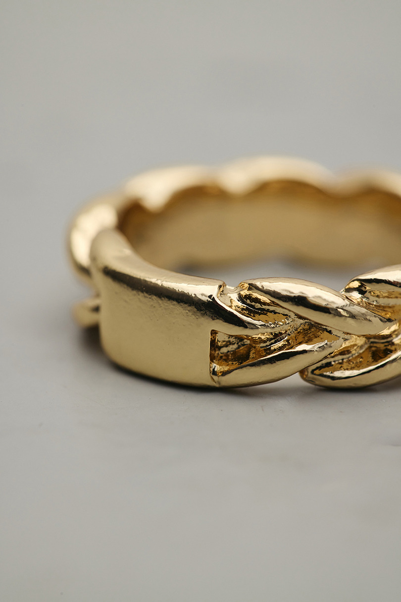 ツイストデザインリング 詳細画像 GLD 6