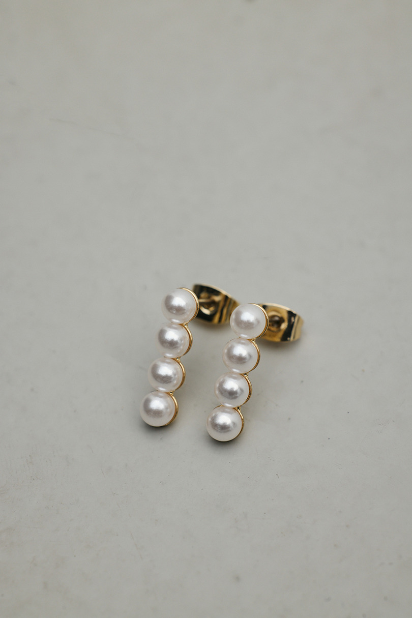 イミテーションパールピアス 詳細画像 GLD 2