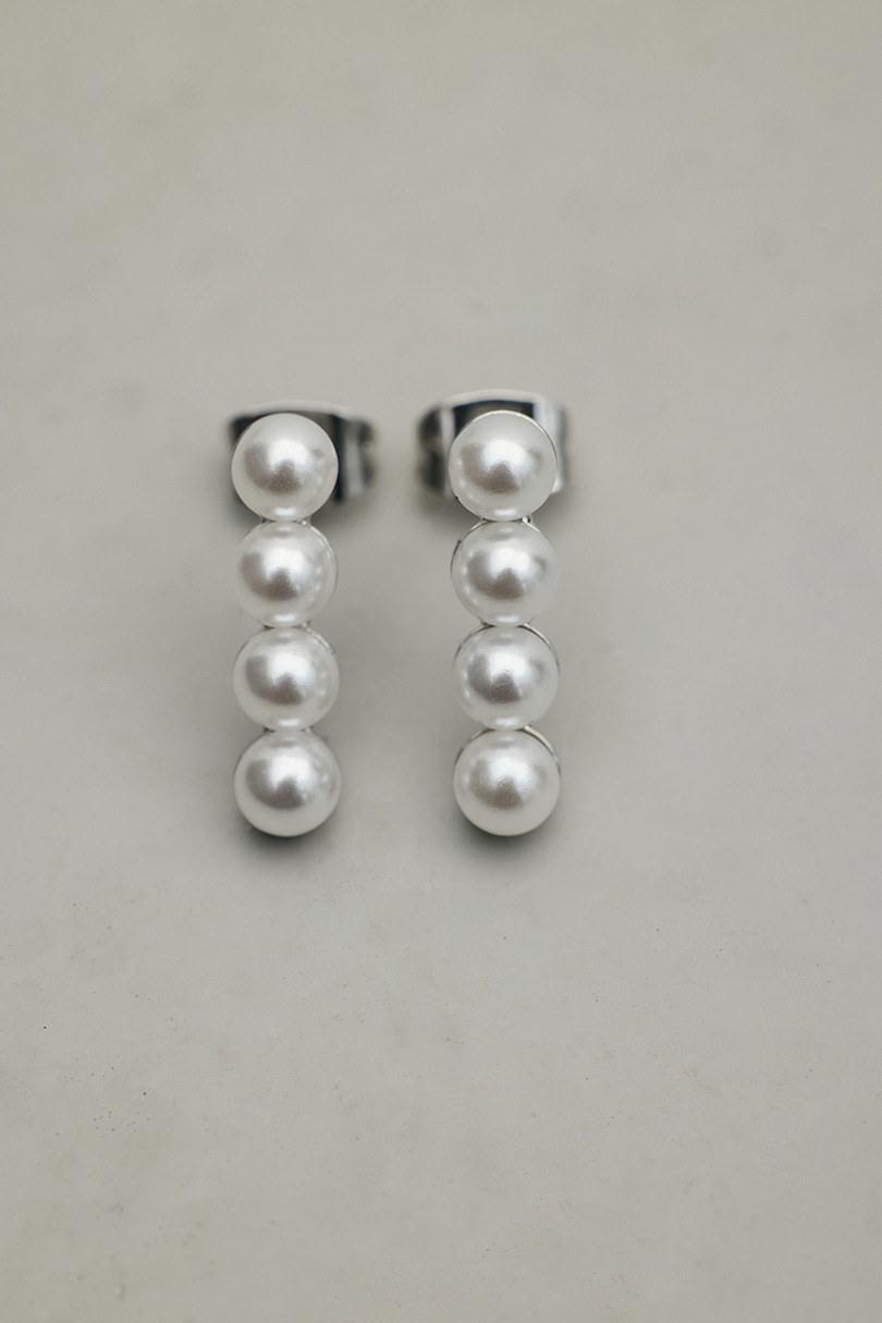イミテーションパールピアス 詳細画像 SLV 3