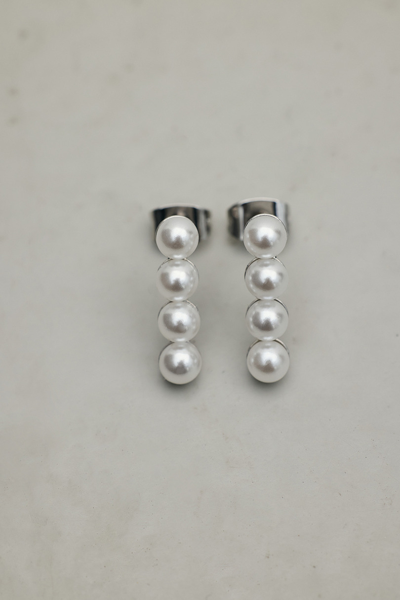 イミテーションパールピアス 詳細画像 SLV 4