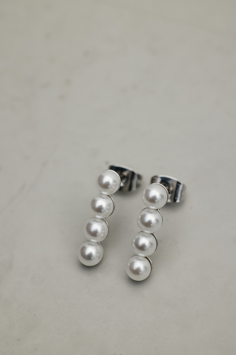 イミテーションパールピアス 詳細画像 SLV 5