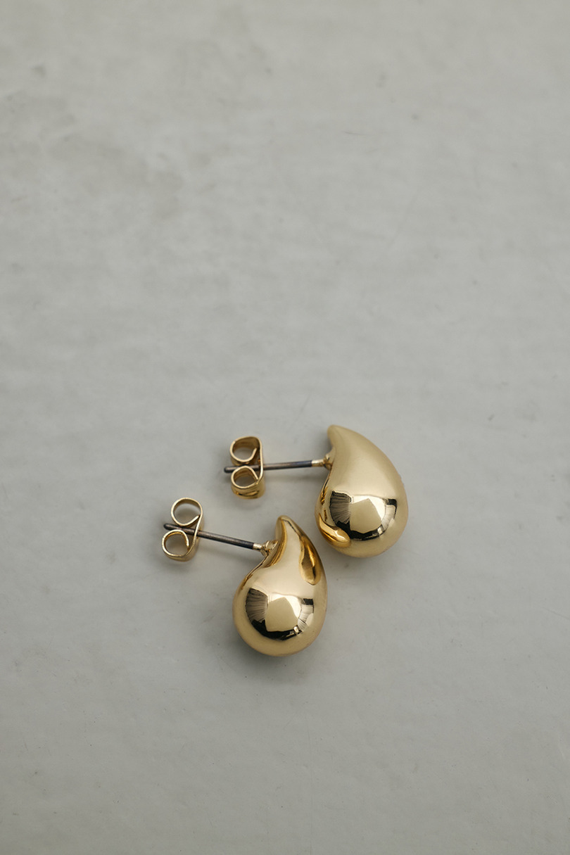ドロップモチーフピアス 詳細画像 GLD 4